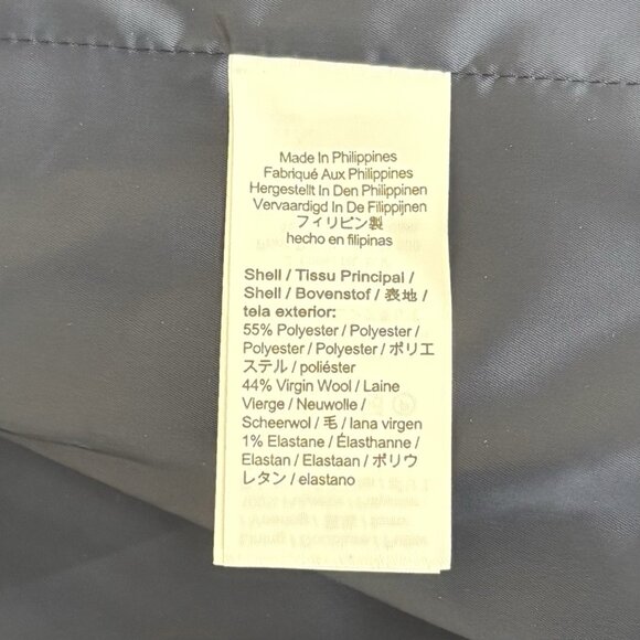 J.Crew Willa Italian City Wool Blazer Jacket Plus Size 20 Black BK020 - Picture 13 of 13